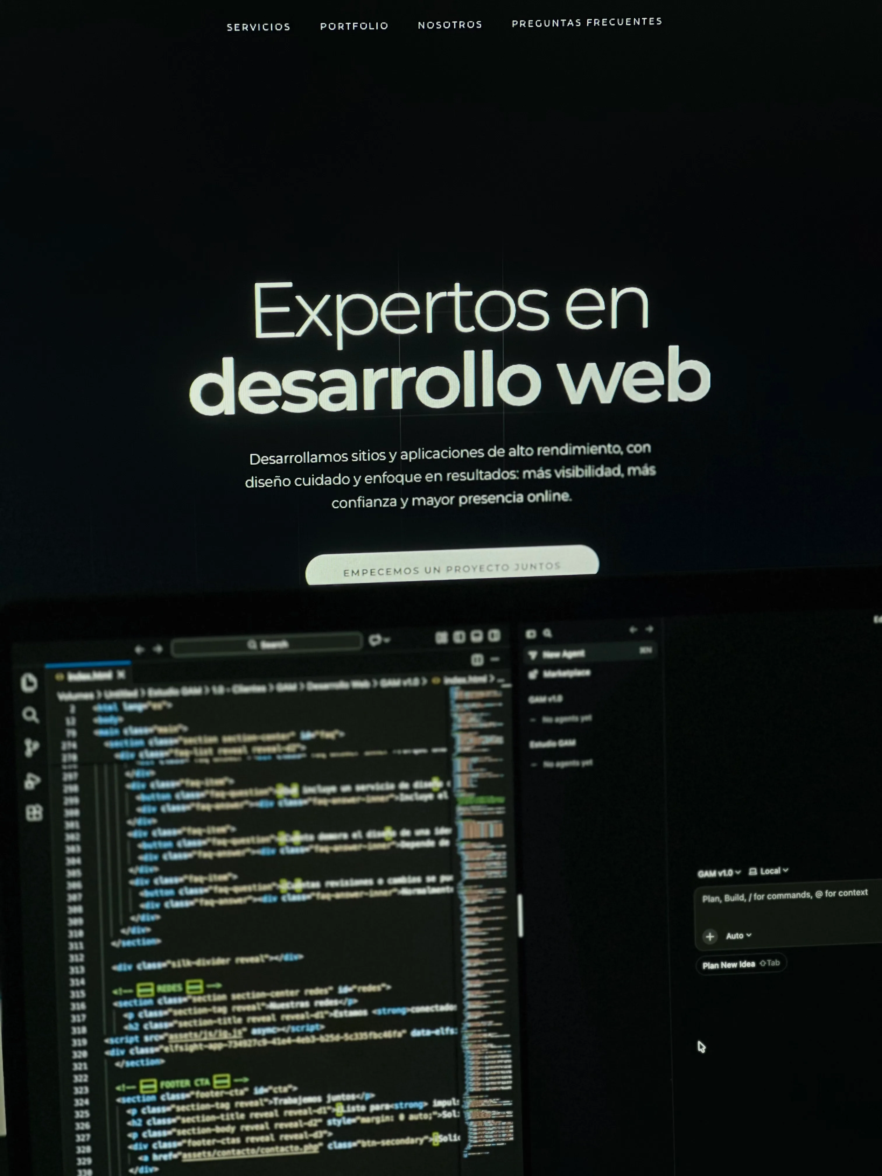 Desarrollo web a medida